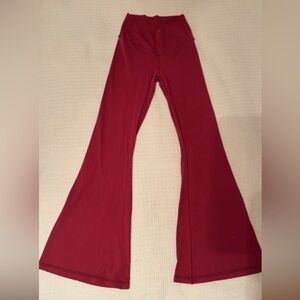 Red aerie Flared leggings